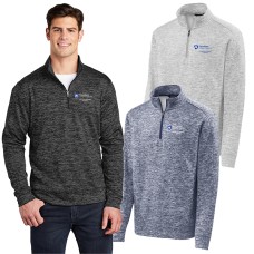 Sport-Tek® PosiCharge® Electric Heather Fleece 1/4-Zip Pullover